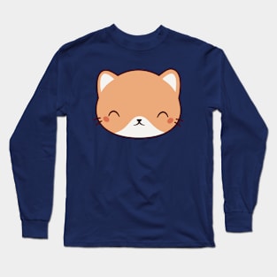 Kawaii Cute Kitten Cat Long Sleeve T-Shirt